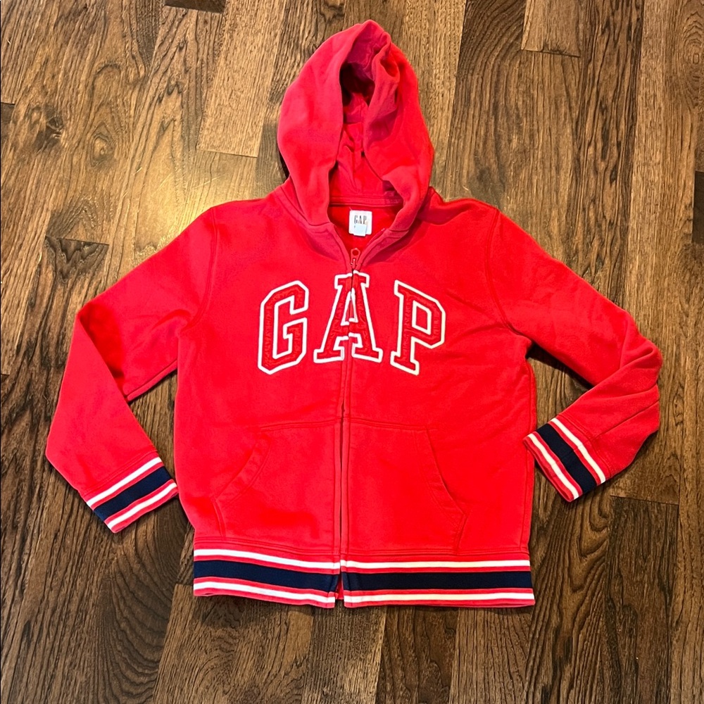 GAP Kids Vibrant Red Hoodie